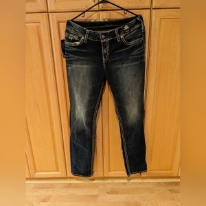Women's Size 16W Blue Jeans